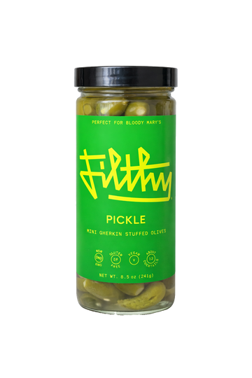 Mini Gherkin Stuffed Green Olives
