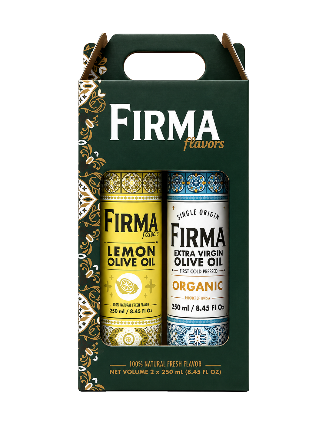 FIRMA Flavors olive oil gift set of 2