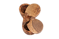 Handcrafted Olive Wood Double Spice Box