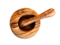 Olive Wood Mortar & Pestle Large