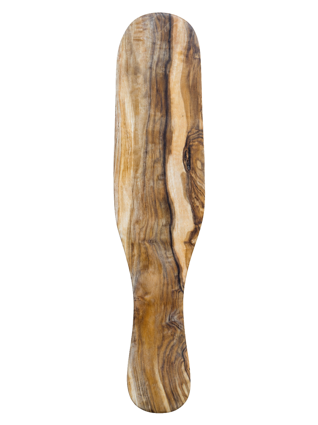Olive wood cooking paddle